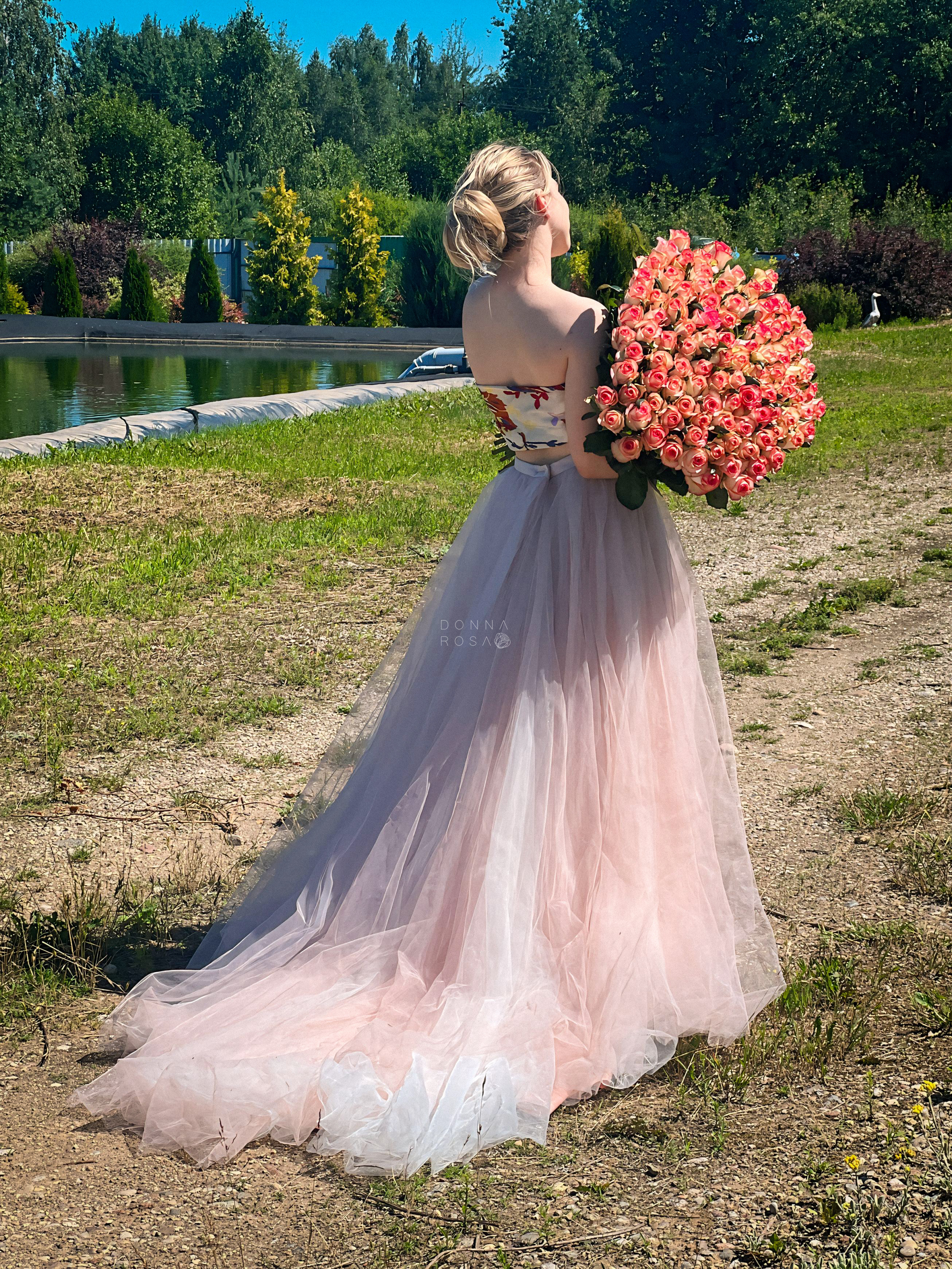 101 роза Джумилия под ленту