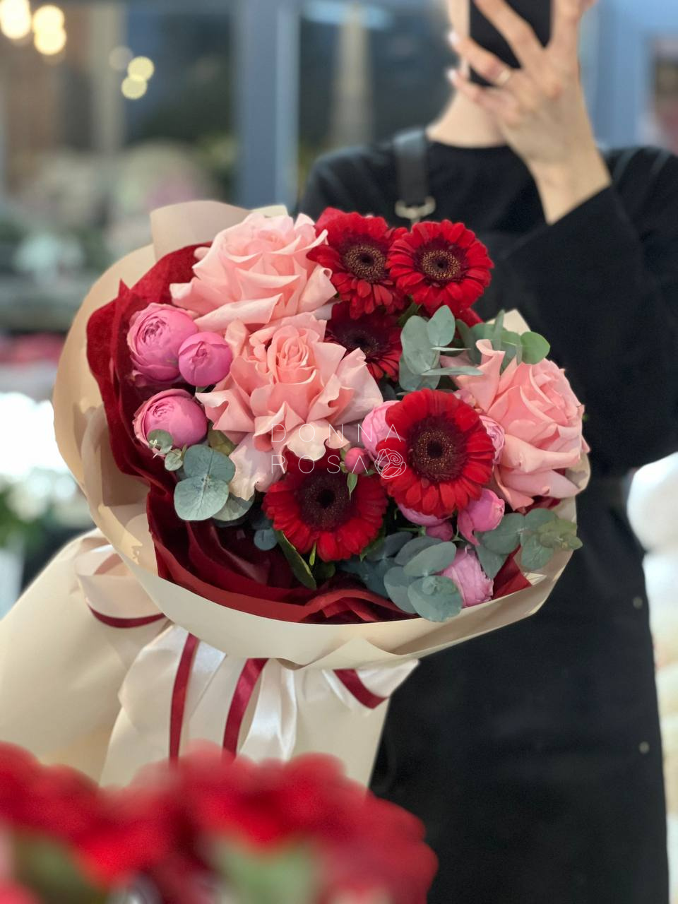 Букет "Яркий закат"