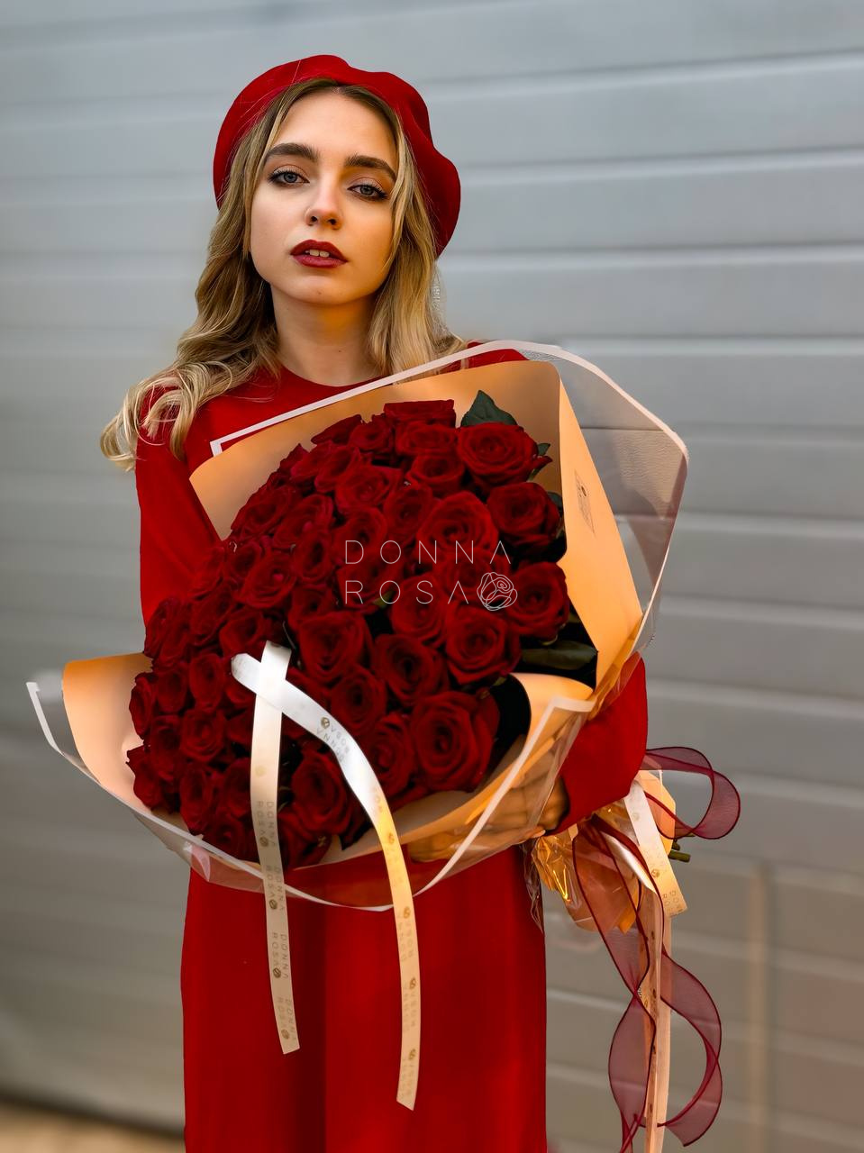 Букет из 51 красной розы Ред Наоми (Red Naomi) Букет из 51 красной розы Ред Наоми (Red Naomi)