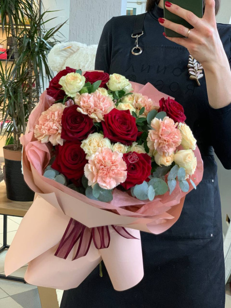 Букет "Теплое воспоминание"