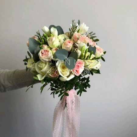 Свадебный букет  "Morning dew"