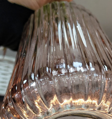 Ваза из цветного стекла №6