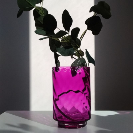 Ваза из цветного стекла №2