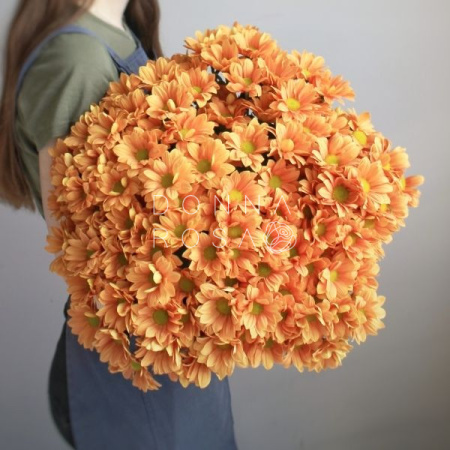 Букет из хризантемы