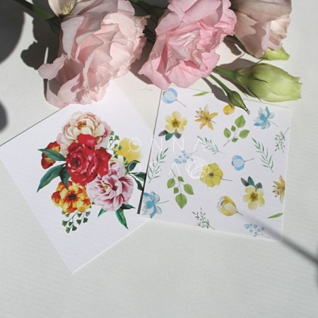 Карточка Цветы 