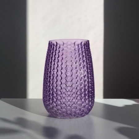 Ваза из цветного стекла №1