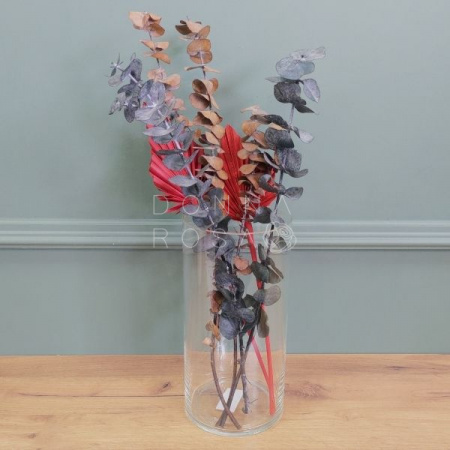 Ваза из стекла h-30 см