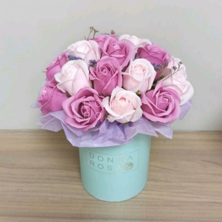 Композиция из мыльных роз 