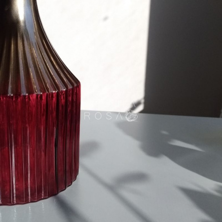 Ваза из цветного стекла №5