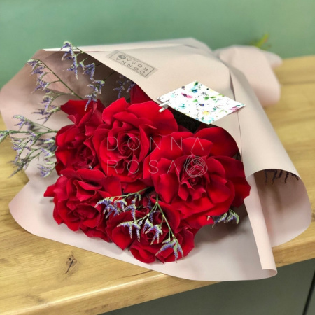 Букет из 5 французских роз