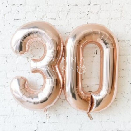 Воздушные шары "Цифры" в ассортименте