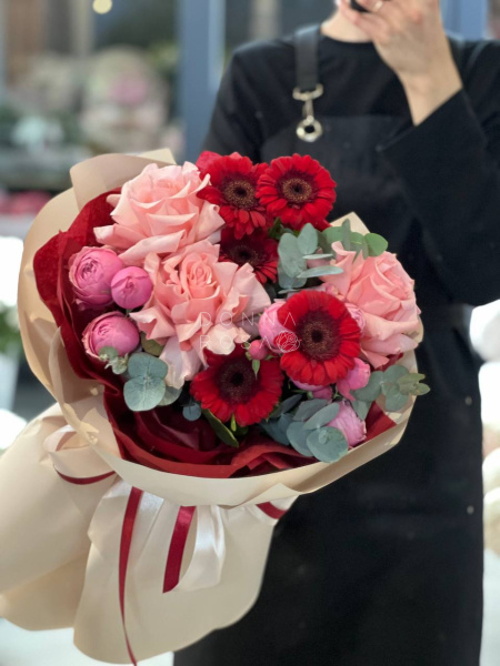 Букет "Яркий закат"