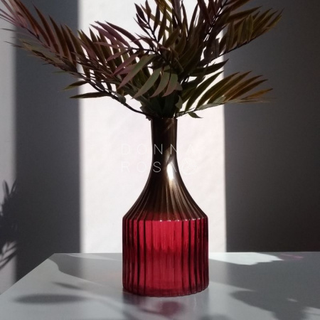 Ваза из цветного стекла №5